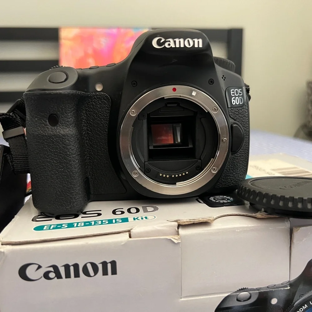 Canon EOS 60D Black Digital Camera